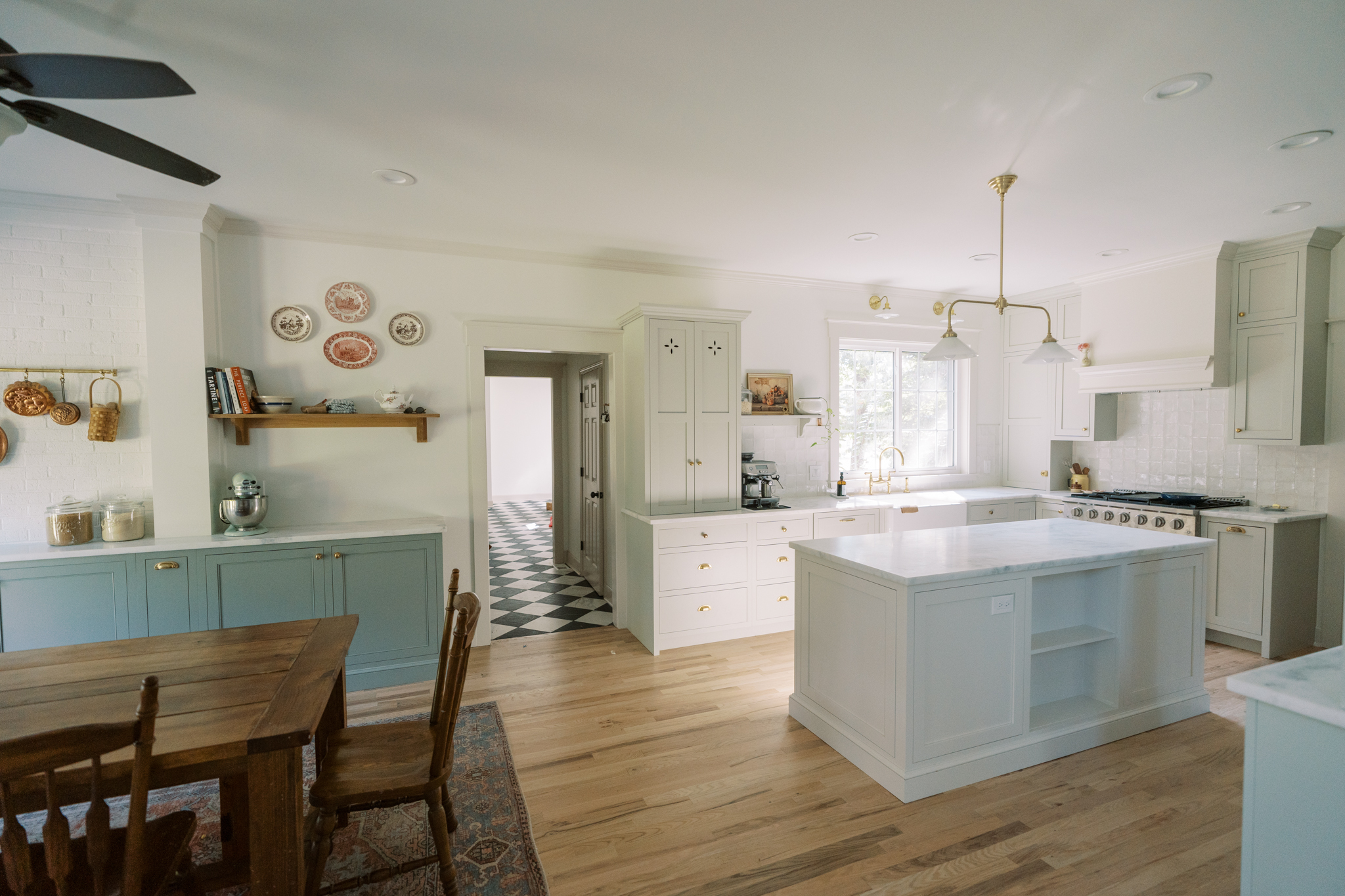 Complete kitchen remodel with the Cabinet Joint Custom Inset Cabinets