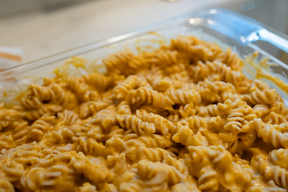 butternut squash mac and cheese with gruyere and herbs recipe