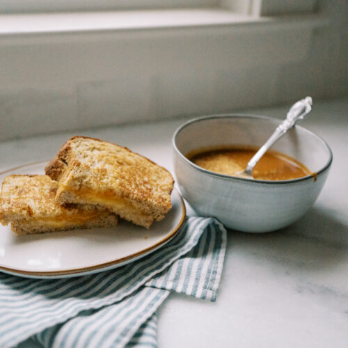 instant pot tomato soup and grilled cheese recipe