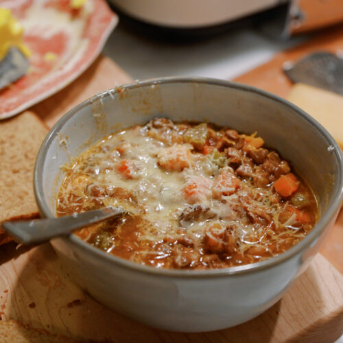 slow cooker lentil stew recipe