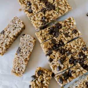 seedy chewy granola bars