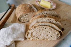 no knead sourdough