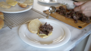 Slow Cooker French Dip Sandwiches