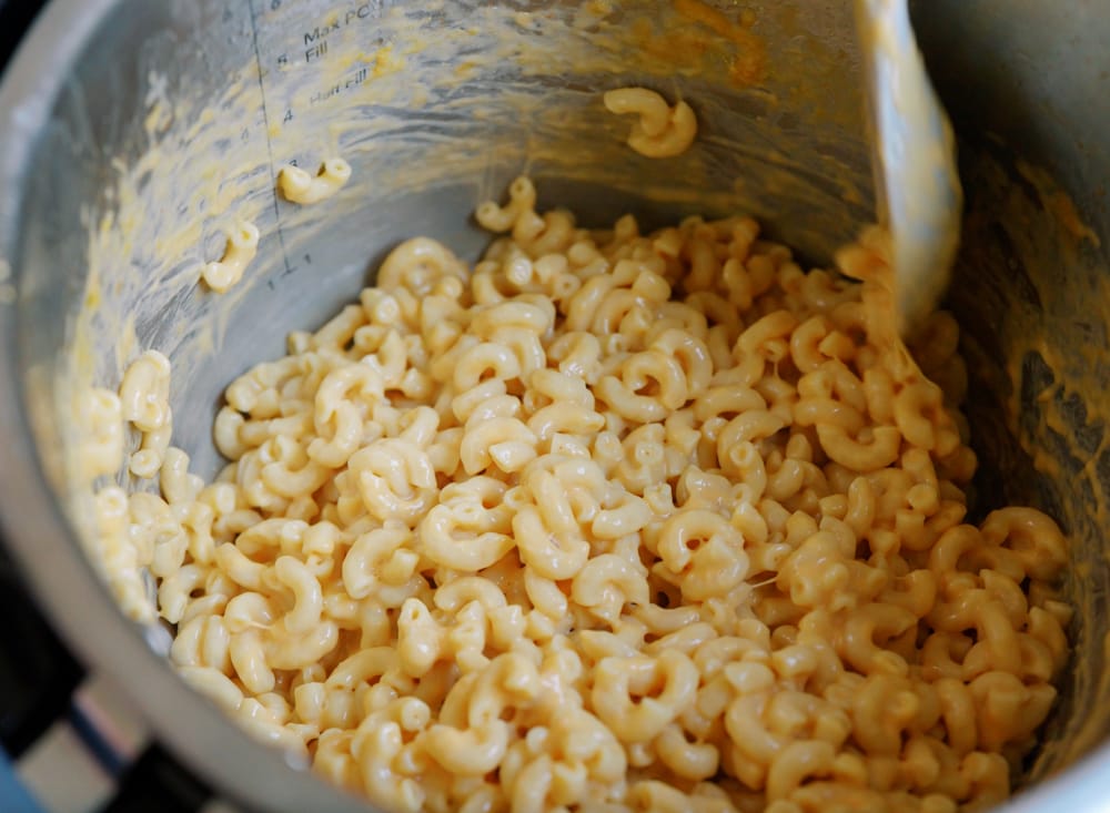 instant pot mac and cheese