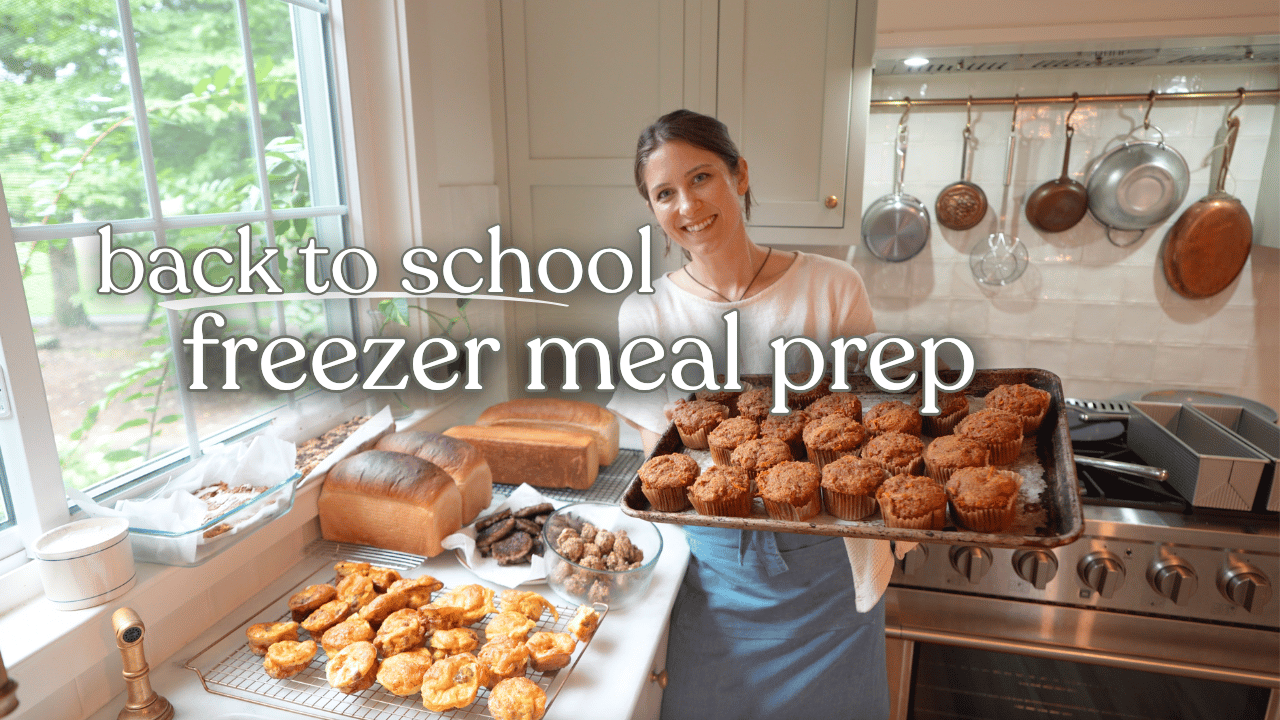 Back-to-School Freezer Meal Prep 