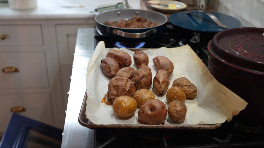 baking sweet potatoes for quick and easy weeknight meals