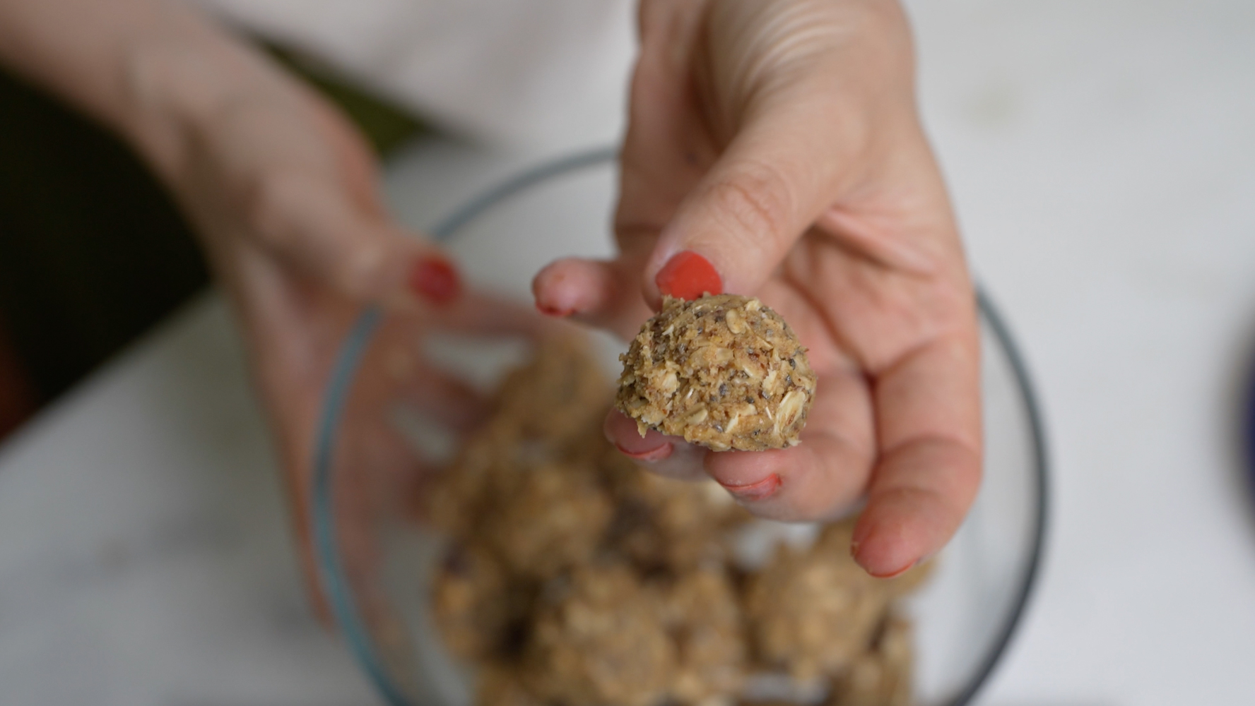 Back-to-School Freezer Meal Prep healthy chocolate peanut butter energy bites