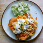 buffalo chicken sweet potato