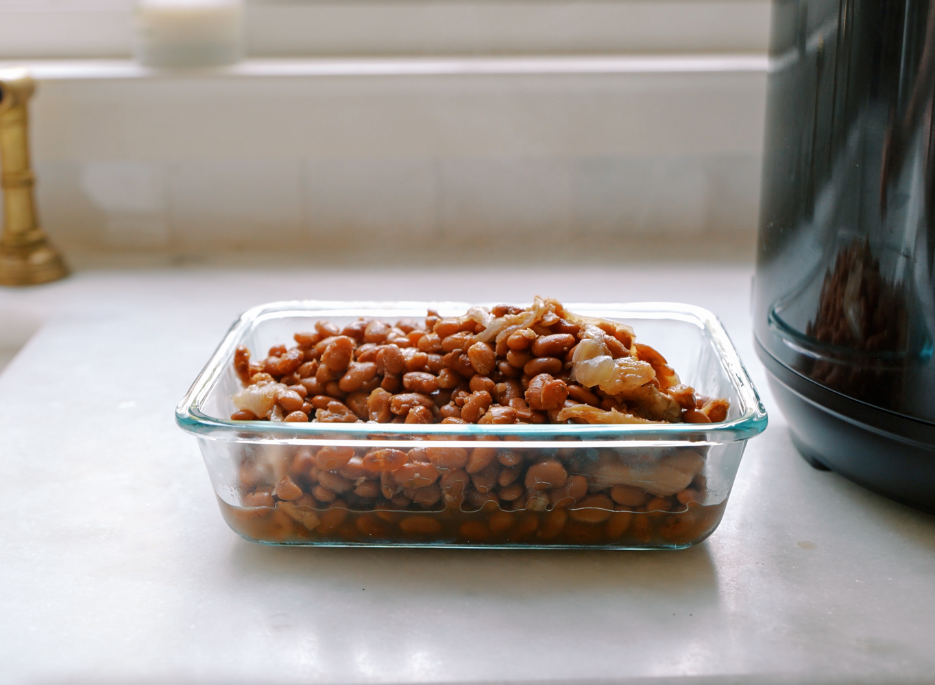 storing homemade pinto beans