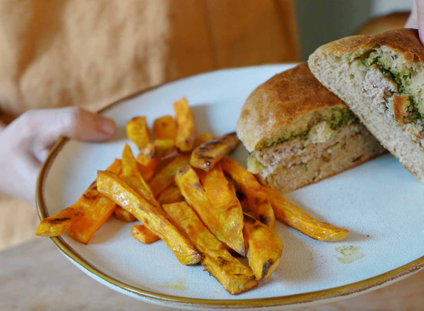 oven baked sweet potato fries