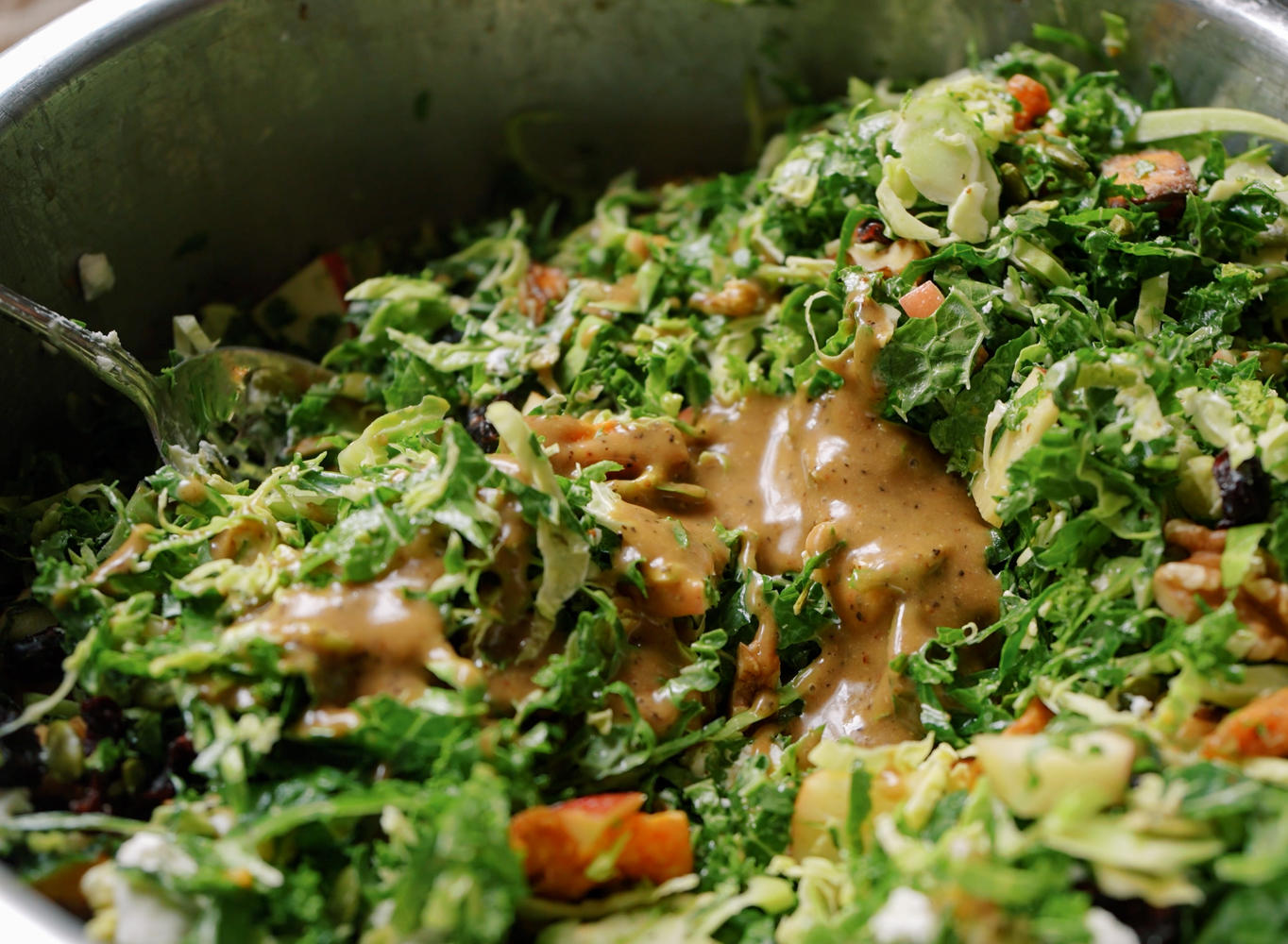 autumn superfood salad