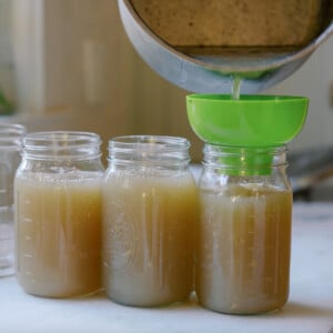 homemade chicken broth that gels