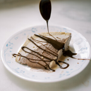 chocolate crunch bombe