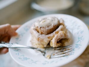 Freeze and Bake Cinnamon Rolls for Christmas Morning