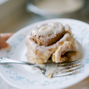 Freeze and Bake Cinnamon Rolls for Christmas Morning