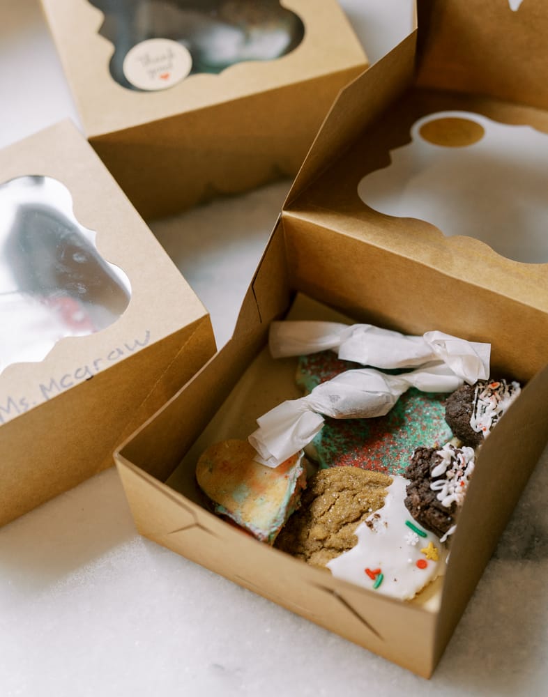 christmas cookie box