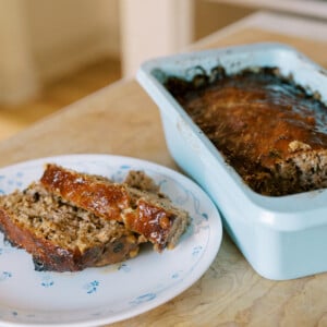 Freezer Friendly Caramelized Onion Meatloaf