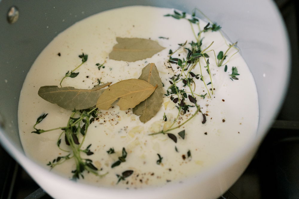 Easy Potato and Leek Gratin with Creamy Gruyère Sauce