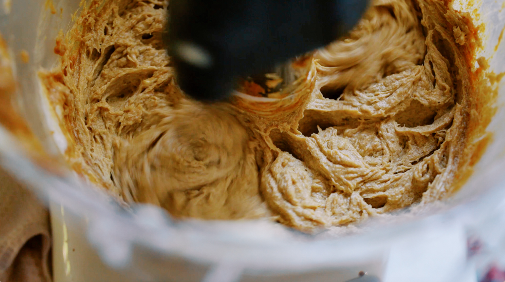 pumpkin sourdough chocolate chip cookies