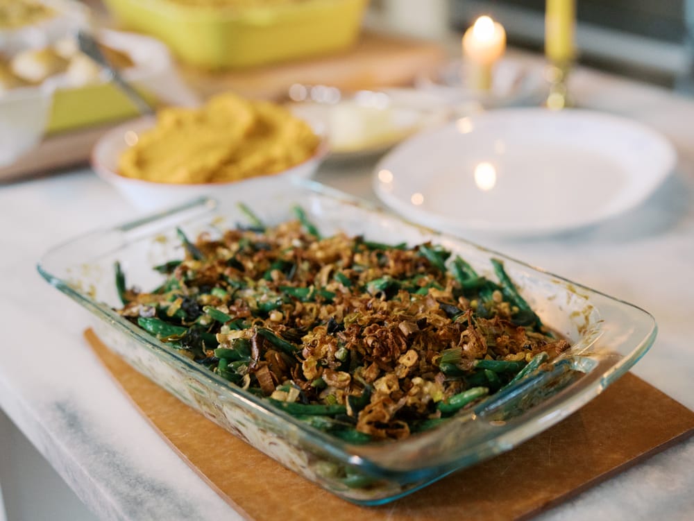 The Best Real Green Bean Casserole Made with Fresh Ingredients