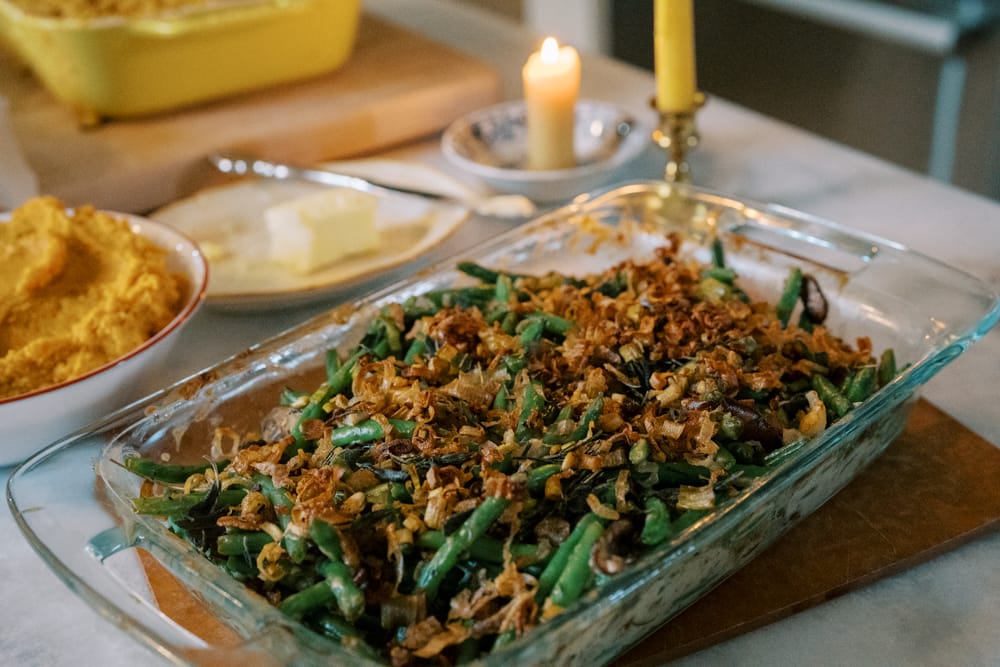real green bean casserole