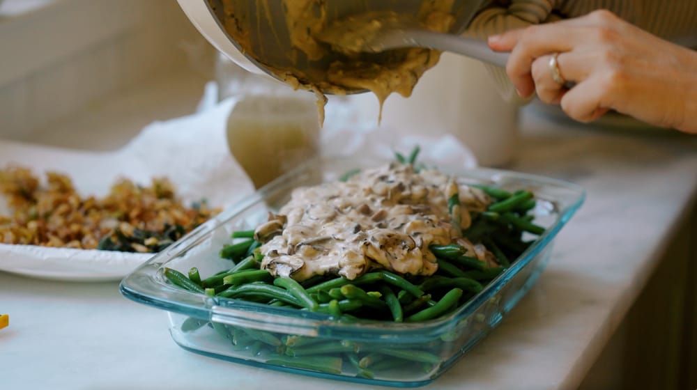 The Best Real Green Bean Casserole Made with Fresh Ingredients