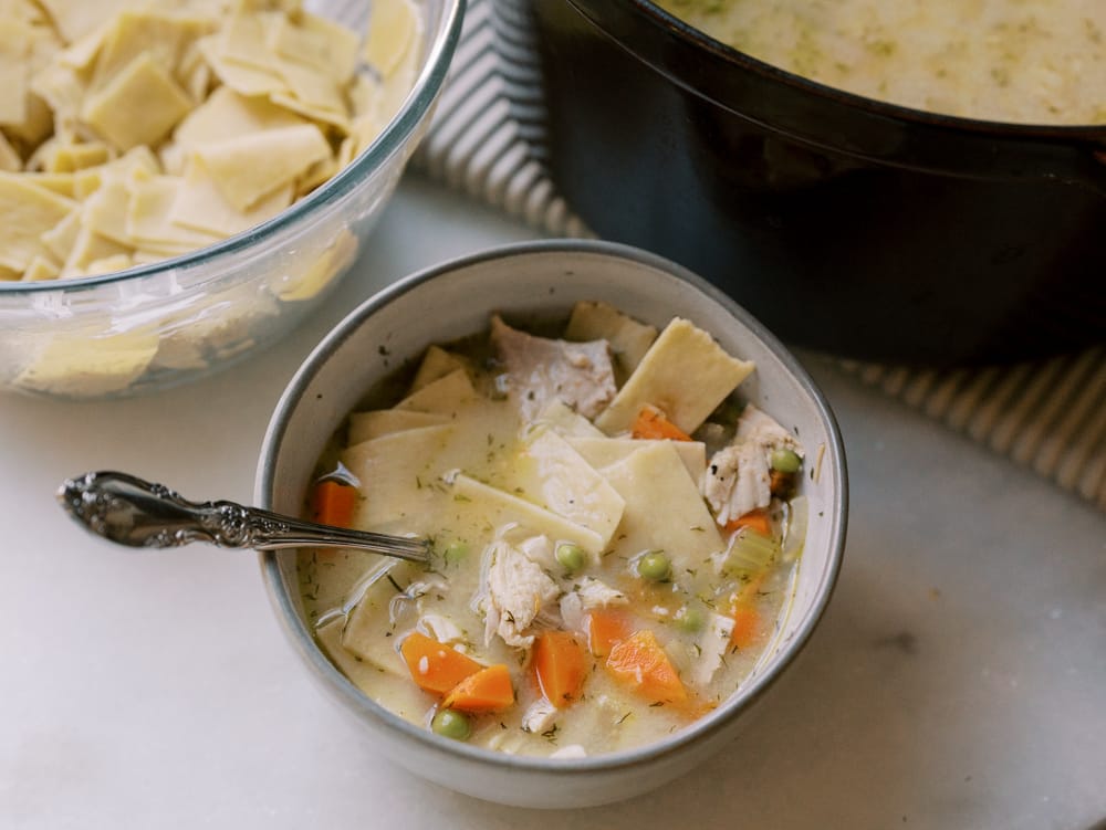 leftover turkey soup