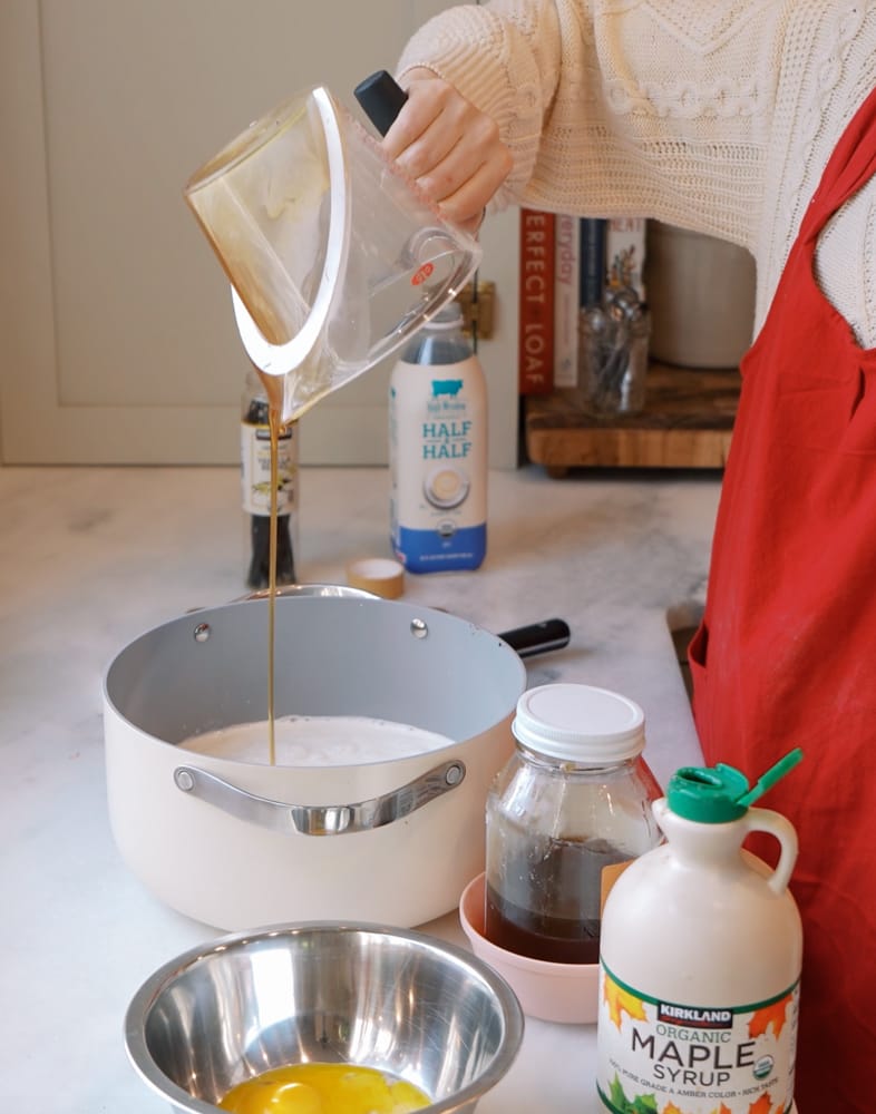 homemade vanilla bean ice cream