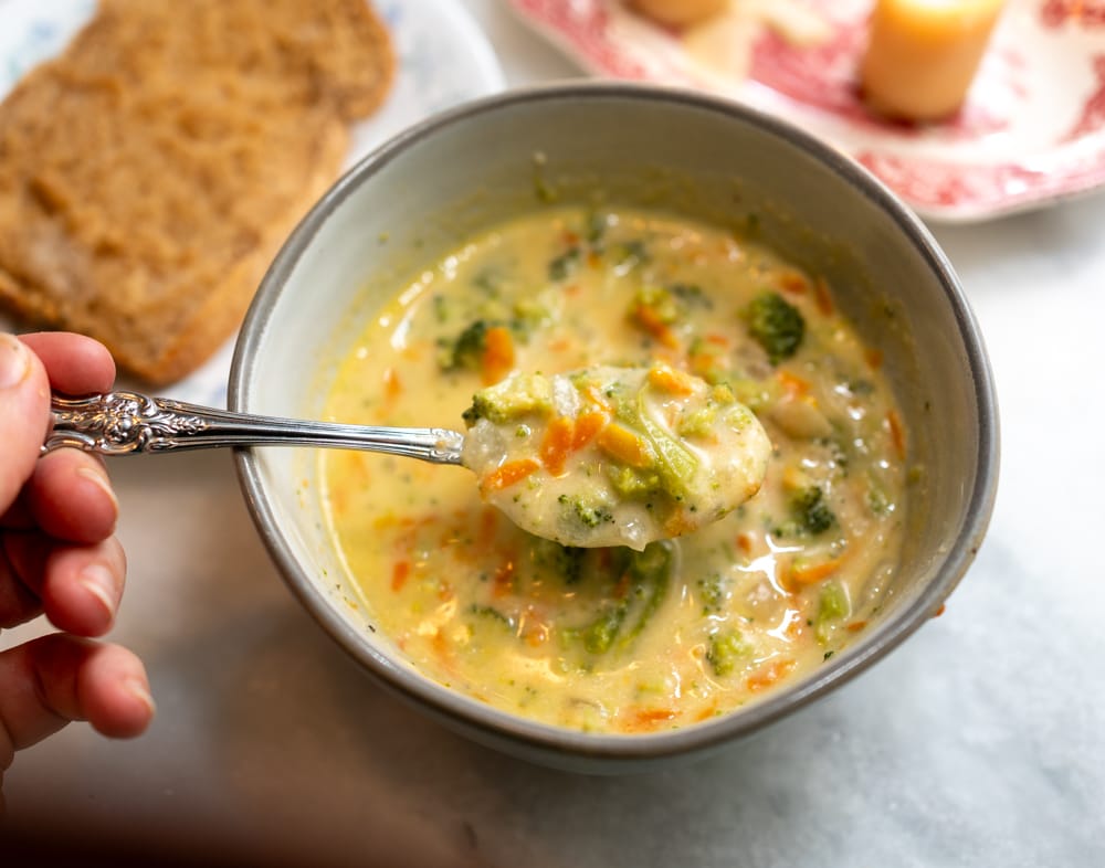 broccoli cheddar cheese soup