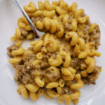 One Pot Grown Up beef Hamburger Helper