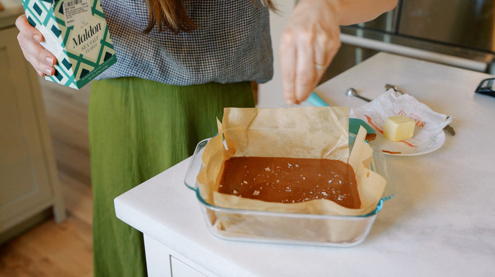 homemade salted caramels