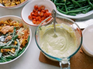 Creamy Avocado Caesar Dressing