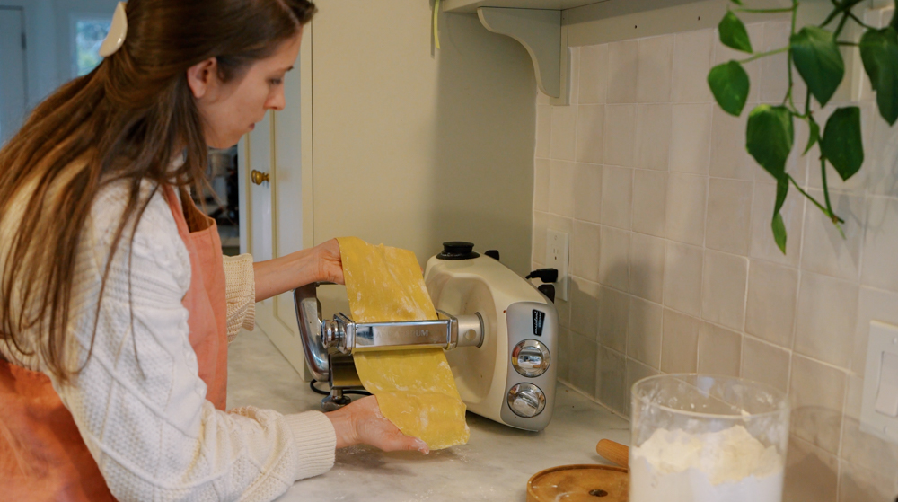 homemade pasta