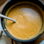 Creamy Red Lentil Soup with Greek Yogurt