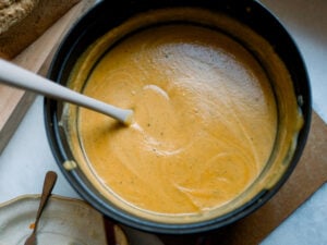 Creamy Red Lentil Soup with Greek Yogurt
