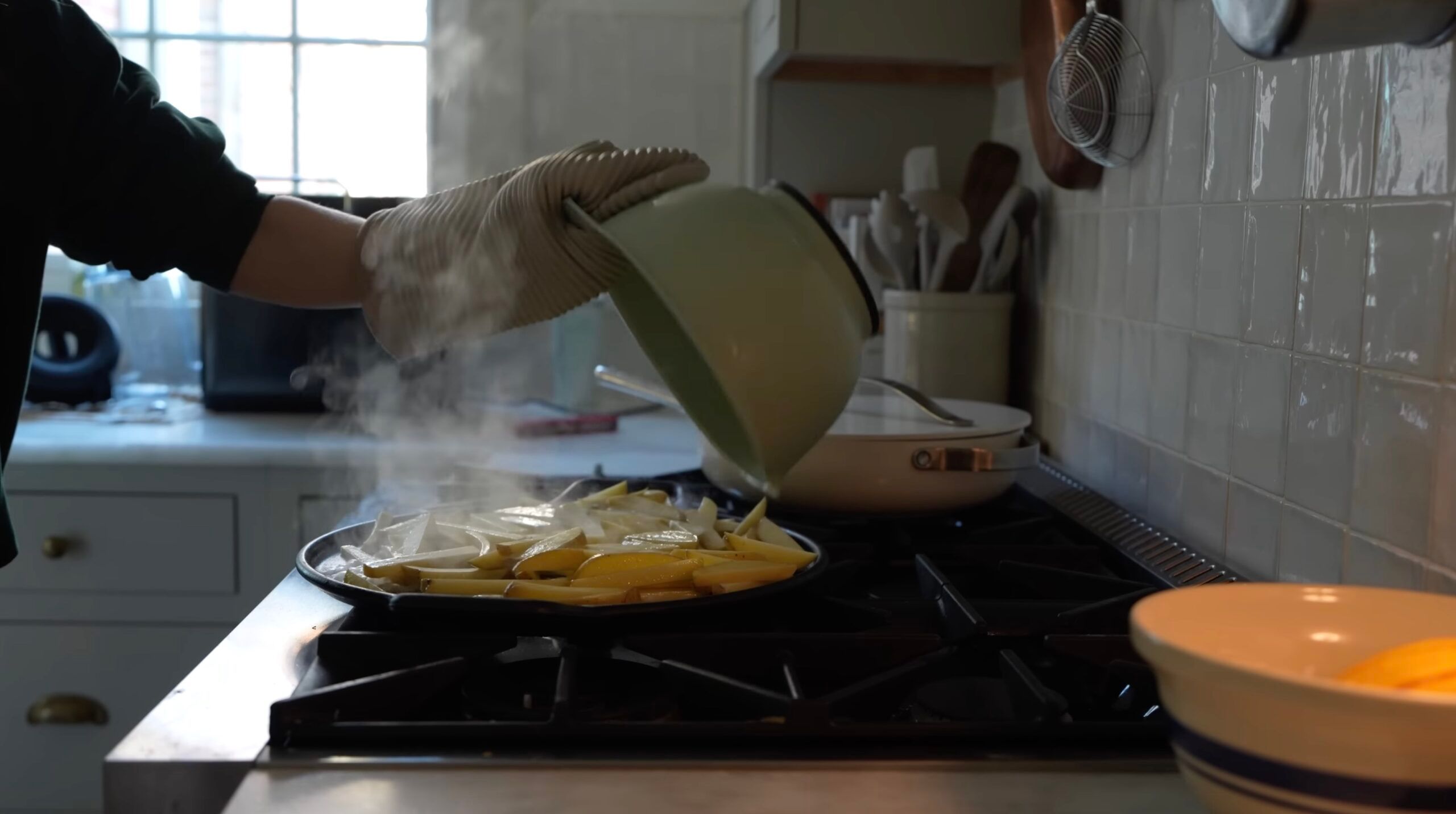 Easy Oven Baked Smash Burgers with Oven Fries