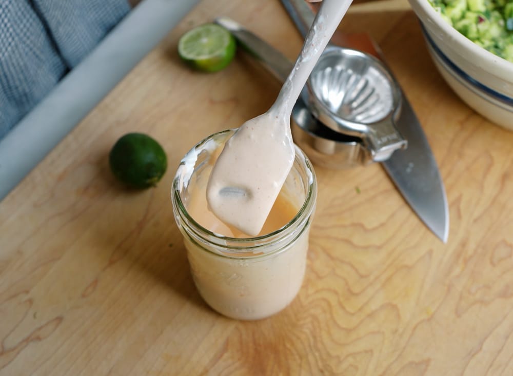 Creamy Sriracha Lime Sauce