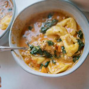 Creamy One-Pot Italian Tortellini Soup