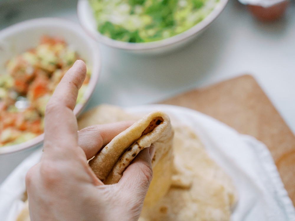 Same Day Sourdough Kamut Tortillas Recipe