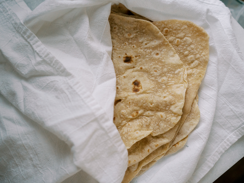 Same Day Sourdough Kamut Tortillas Recipe