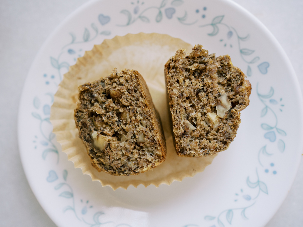 Banana Walnut Muffins