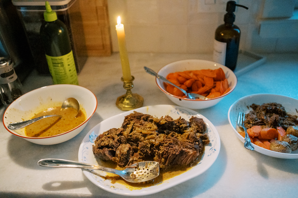 Creamy Balsamic Dijon Pot Roast