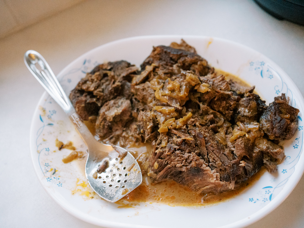 Creamy Balsamic Dijon Pot Roast