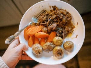 Creamy Balsamic Dijon Pot Roast