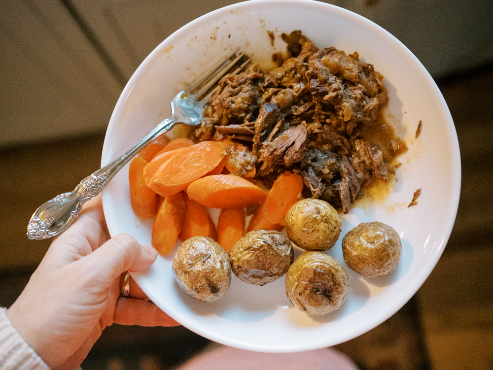 Creamy Balsamic Dijon Pot Roast