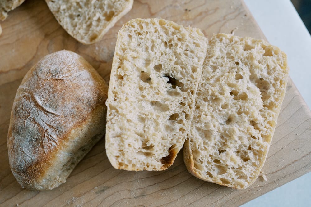 Same Day Sourdough Ciabatta