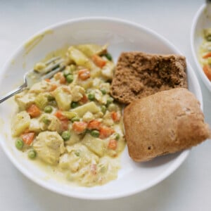 Chicken Pot Pie Skillet