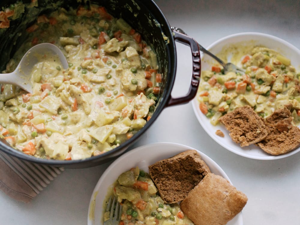 Chicken Pot Pie Skillet