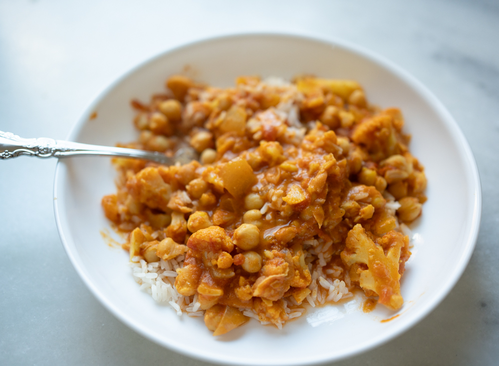 Cauliflower & Chickpea Stew