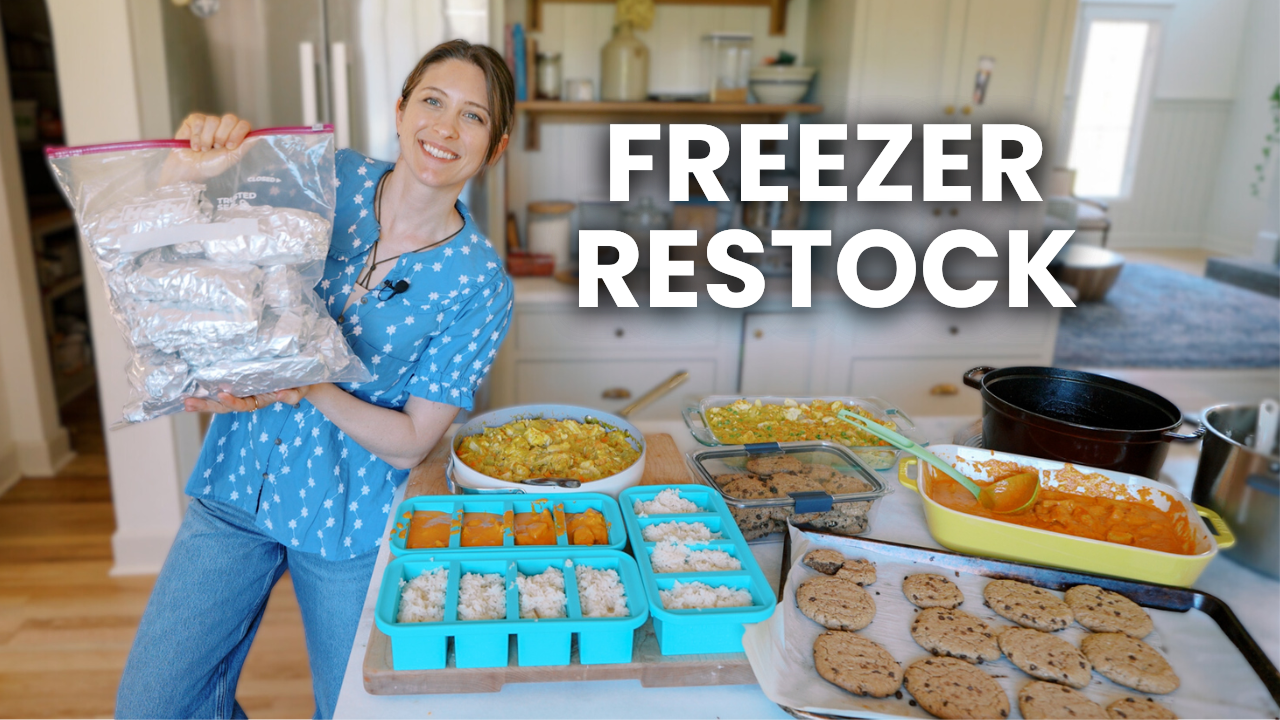How To Freezer Meal Prep: From-Scratch Breakfasts, Dinners, and Snacks